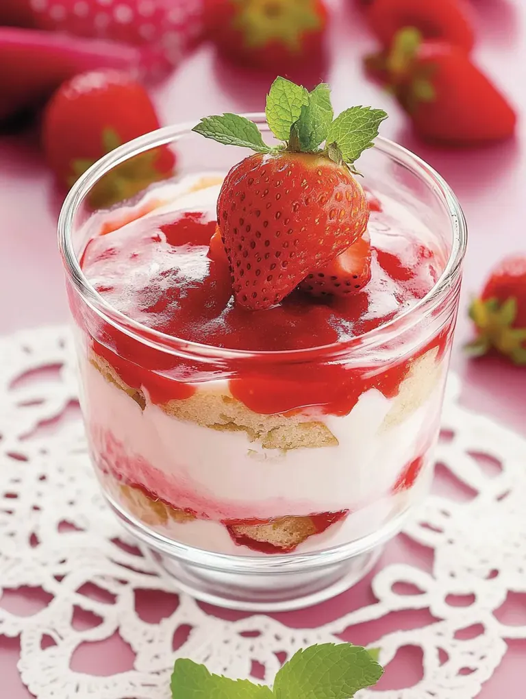 Erdbeer-Tiramisu im Glas – Einfach, Erfrischend und Köstlich