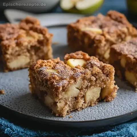 Apfel-Zimt Blondies