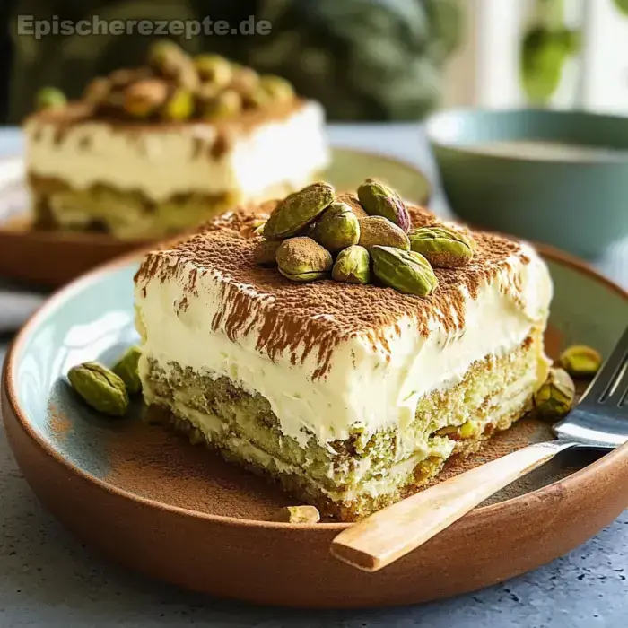 Pistazien-Tiramisu