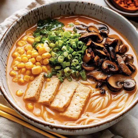 Vegane Tantanmen – cremig-scharfe Ramen