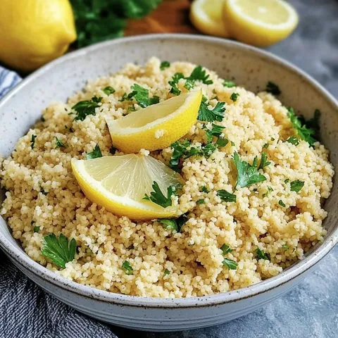 Zitronen-Couscous