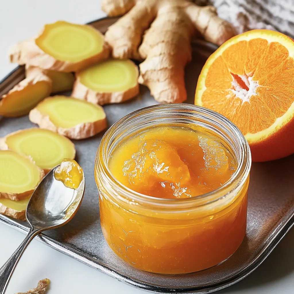 Orangen-Ingwer-Marmelade