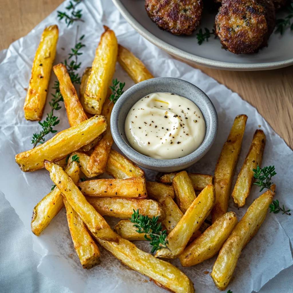 Knusprige Parmesan Pommes – einfach & lecker aus dem Ofen oder Airfryer
