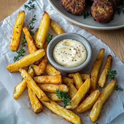 Knusprige Parmesan Pommes – einfach & lecker aus dem Ofen oder Airfryer