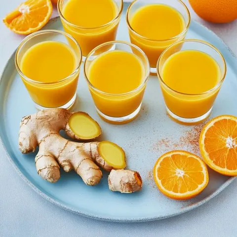 Ingwer-Orangen-Shot