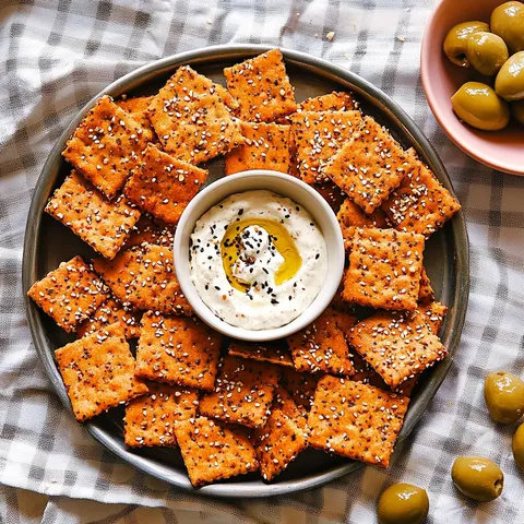 Rote Linsencracker – proteinreicher, gesunder Snack