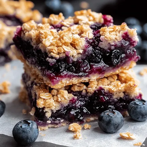Gesunde Blaubeer-Hafer-Riegel