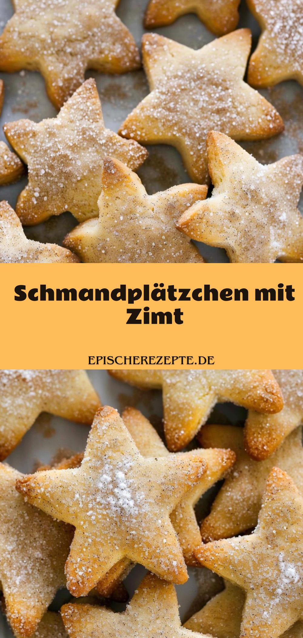 Template of Schmandplätzchen mit Zimt