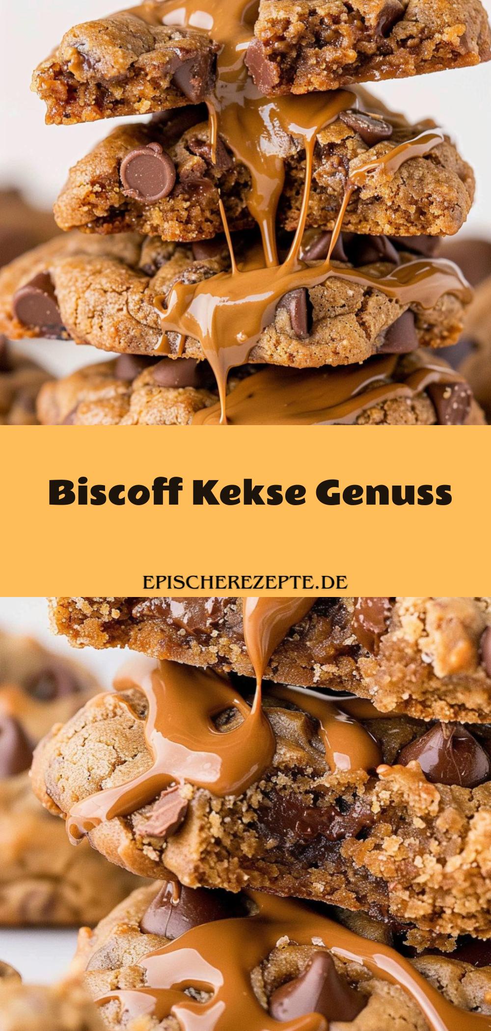 Template of Biscoff Kekse Genuss