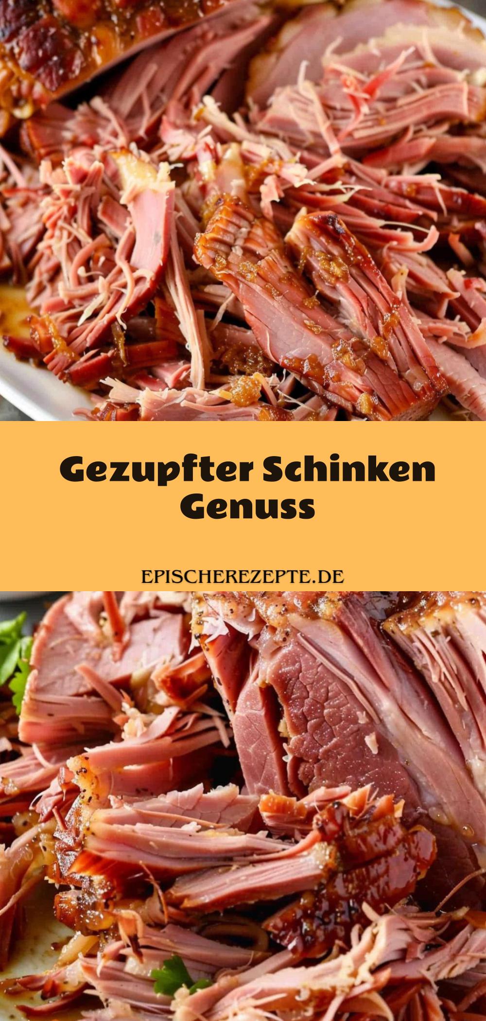 Template of Gezupfter Schinken Genuss