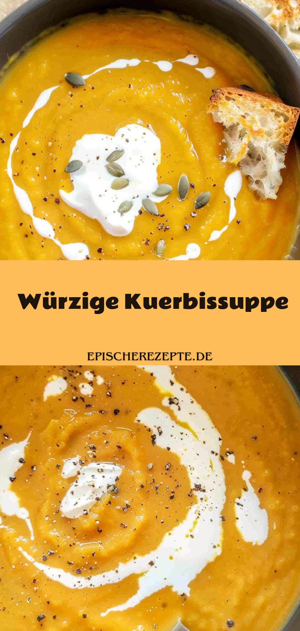 Template of Würzige Kuerbissuppe