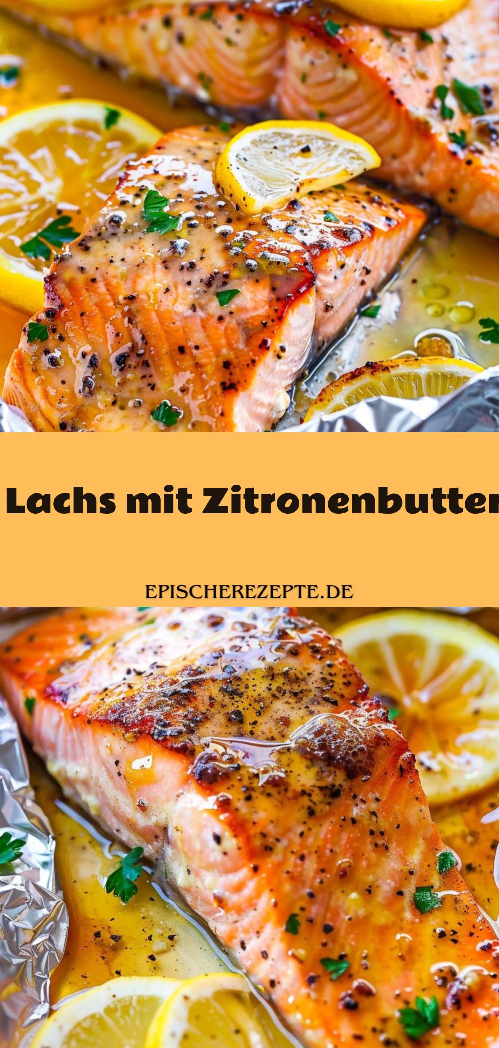 Template of Lachs mit Zitronenbutter