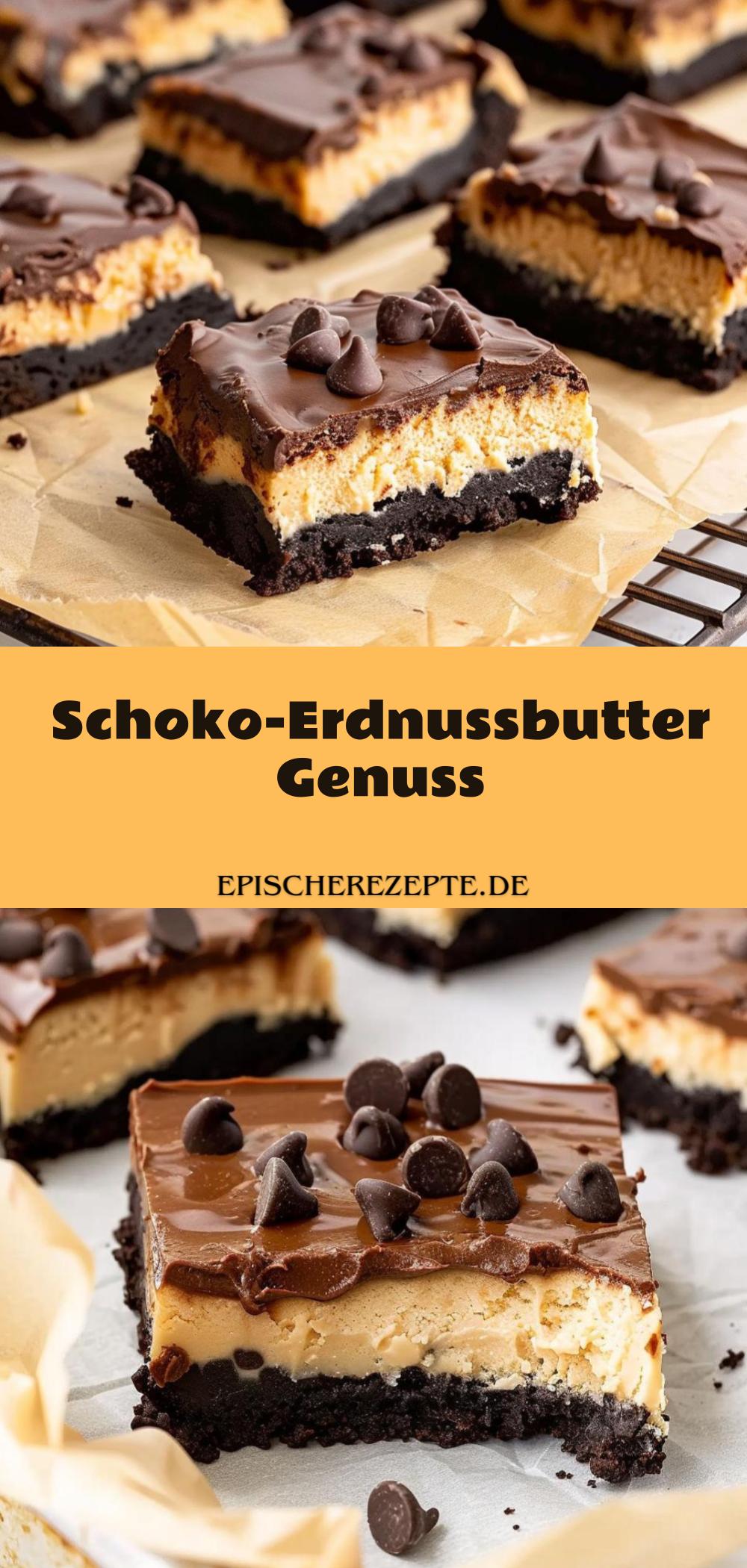 Template of Schoko-Erdnussbutter Genuss