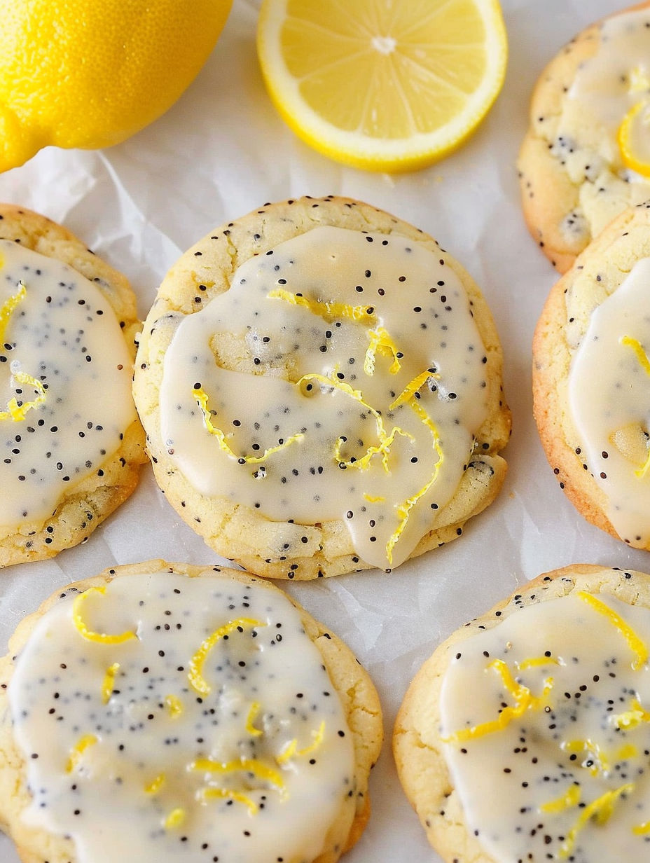 Lemon Poppy Seed Cookies.