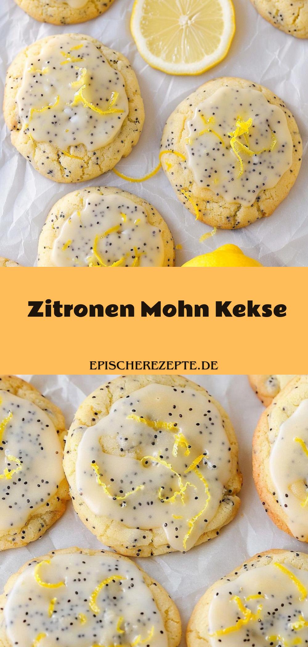 Template of Zitronen Mohn Kekse