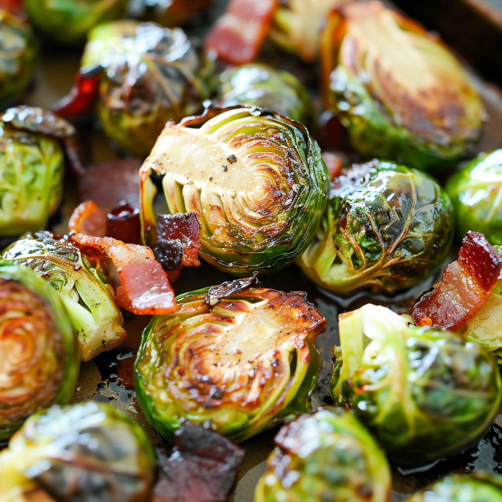 Bacon wrapped brussels sprouts.