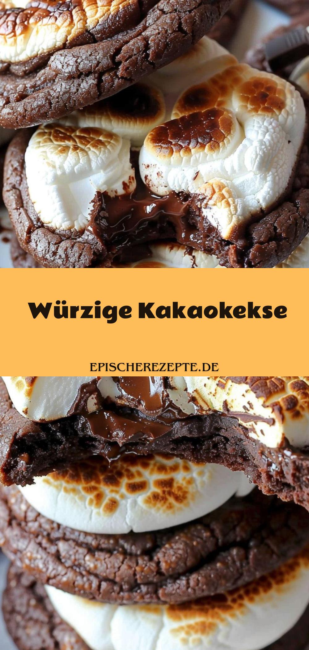 Template of Würzige Kakaokekse