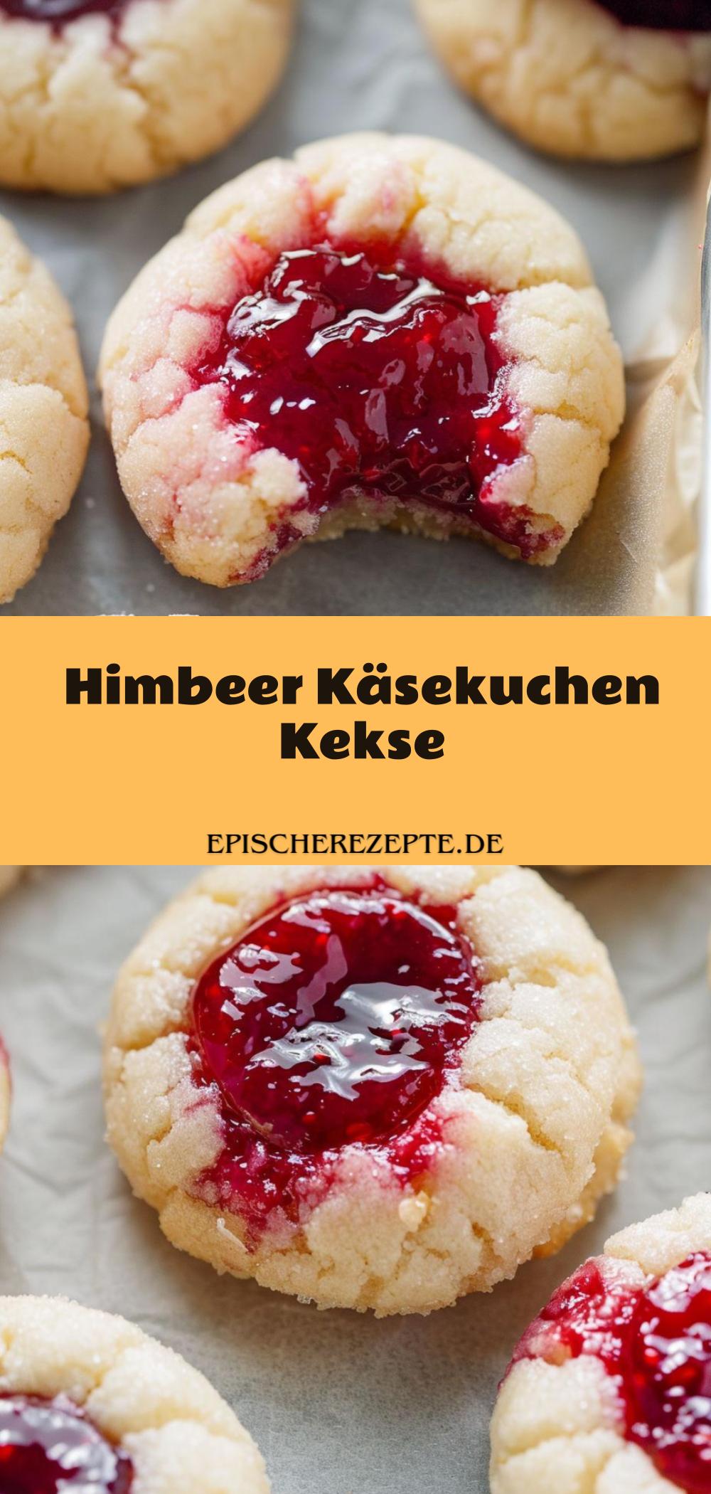 Template of Himbeer Käsekuchen Kekse