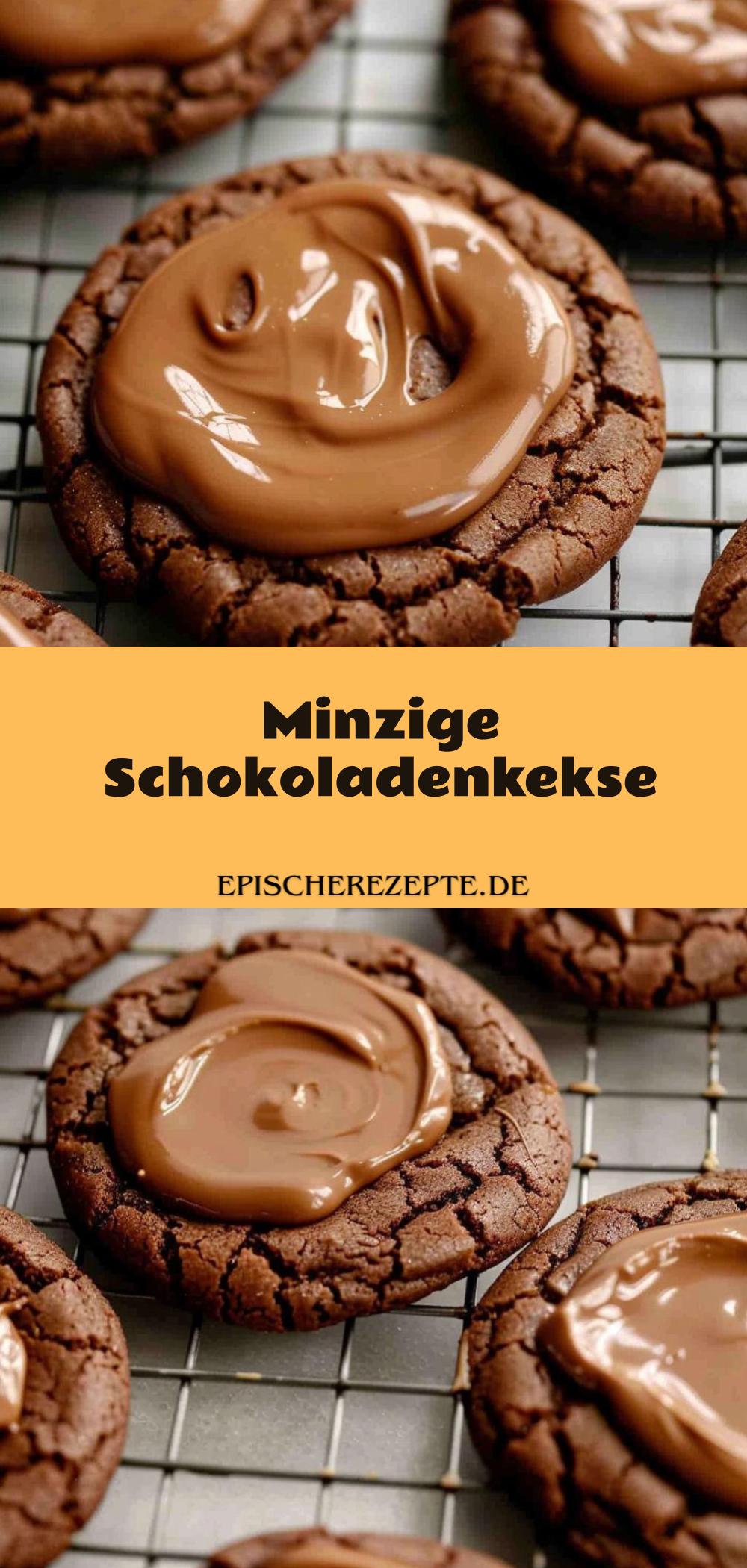 Template of Minzige Schokoladenkekse