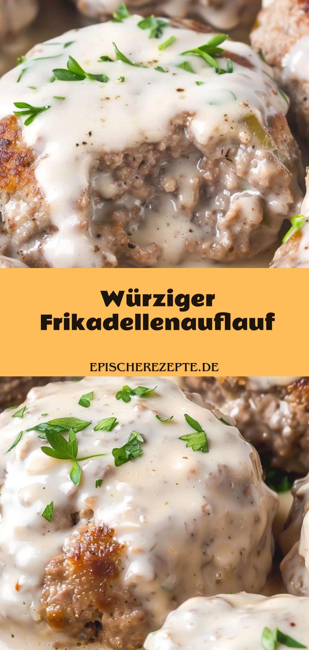 Template of Würziger Frikadellenauflauf