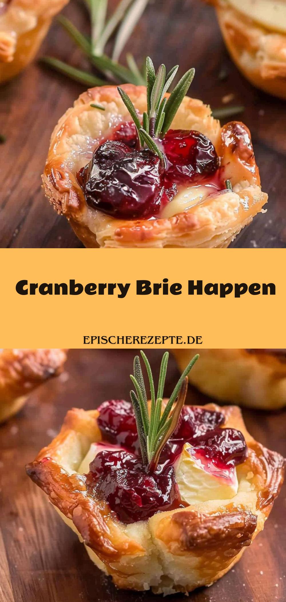Template of Cranberry Brie Happen