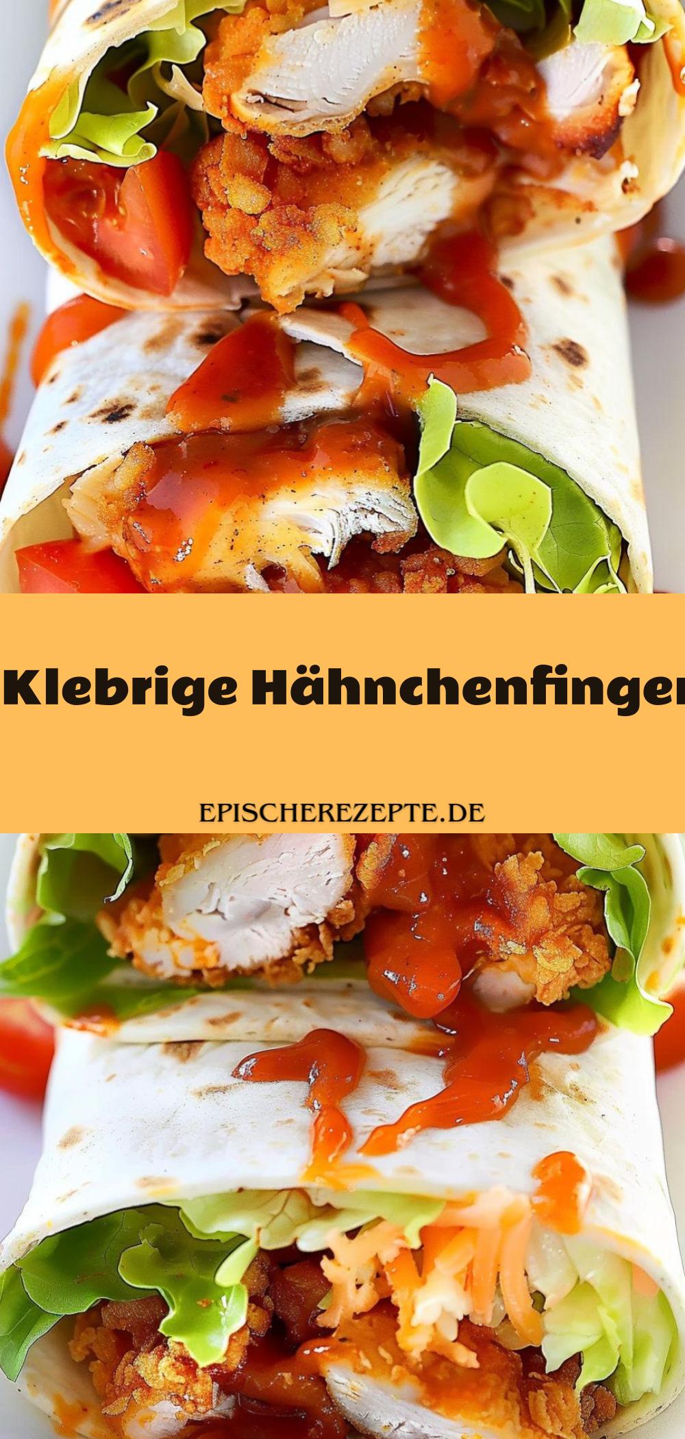 Template of Klebrige Hähnchenfinger