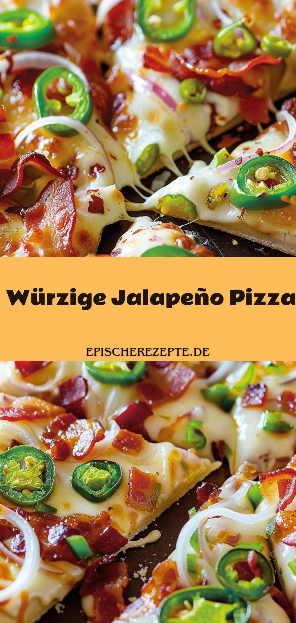 Template of Würzige Jalapeño Pizza