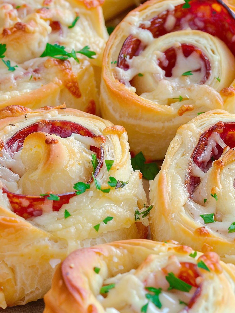 Pizza Pinwheels Recipe.