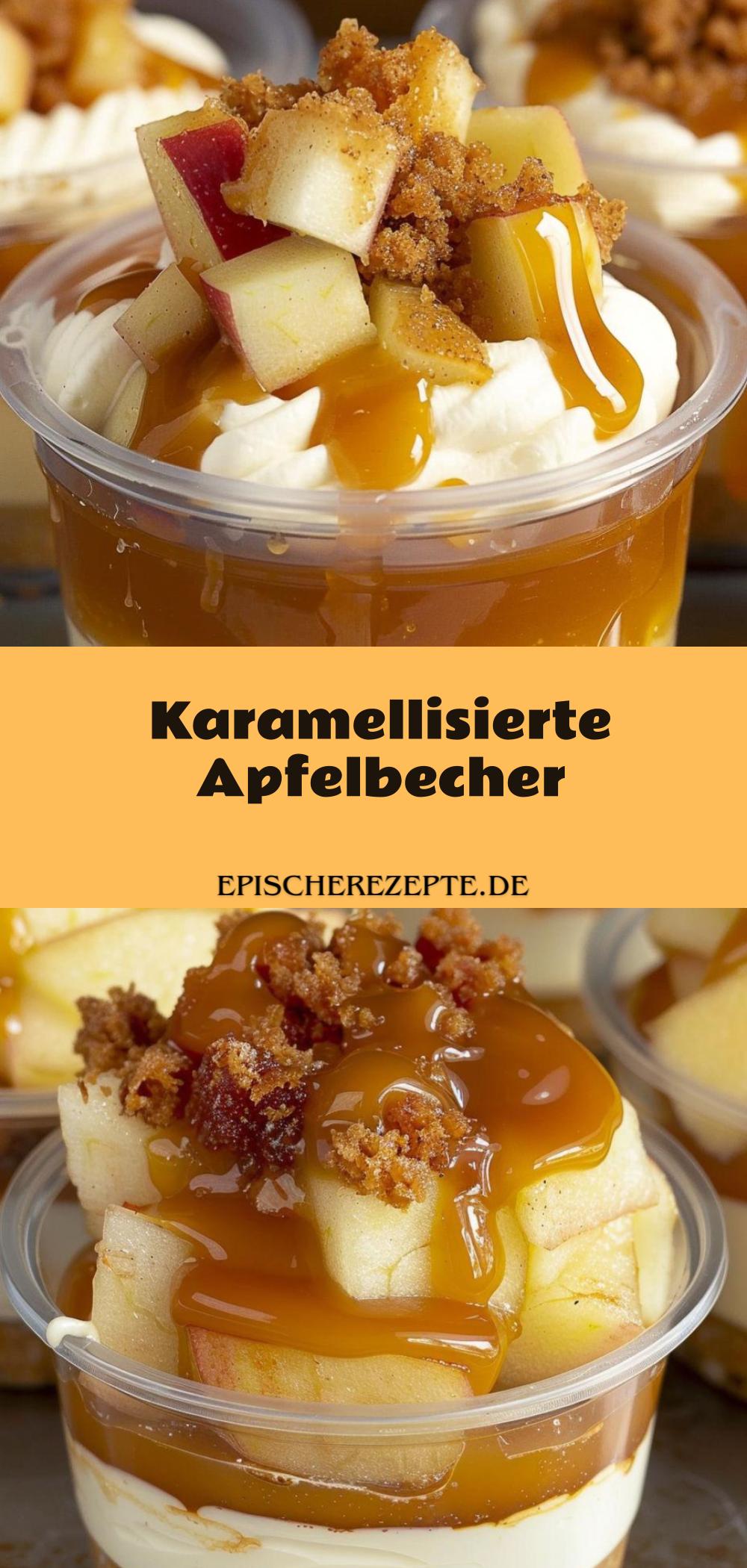 Template of Karamellisierte Apfelbecher
