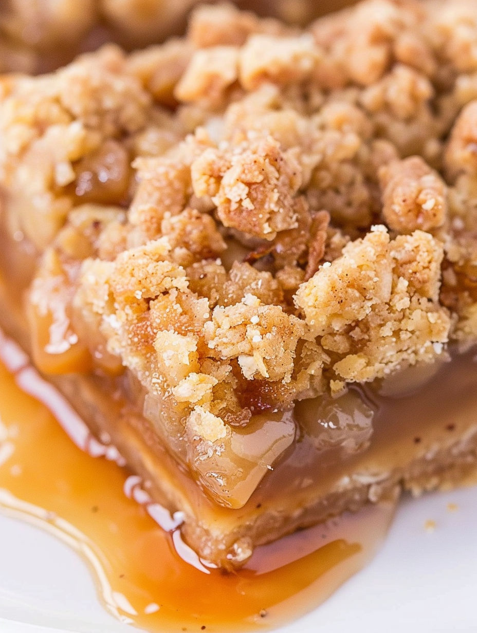 A close up of a caramel apple bar.
