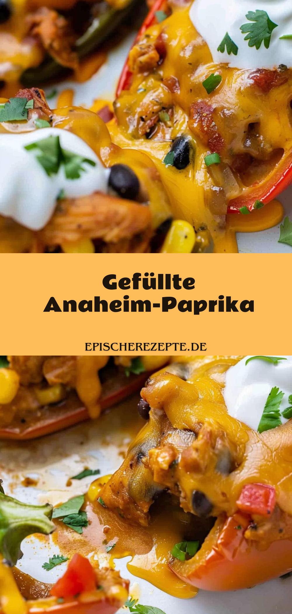 Template of Gefüllte Anaheim-Paprika