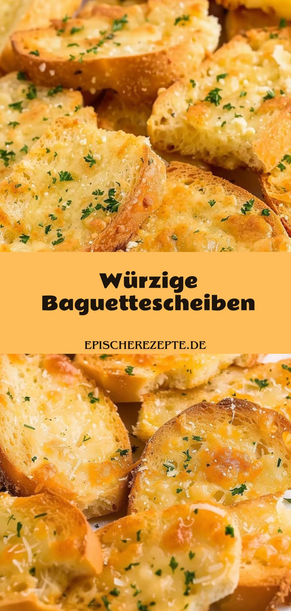 Template of Würzige Baguettescheiben