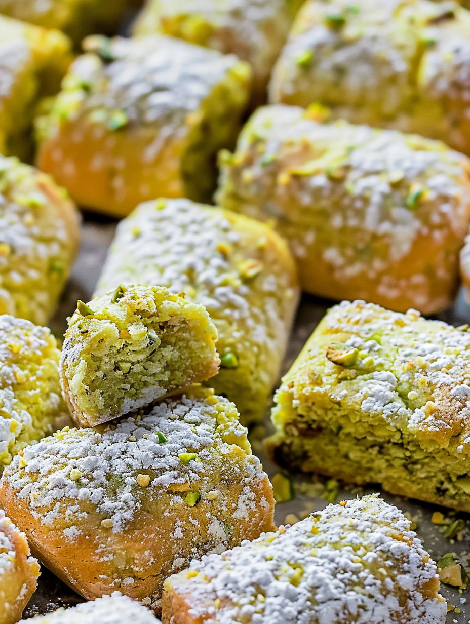 Pistazien Traumstücke.