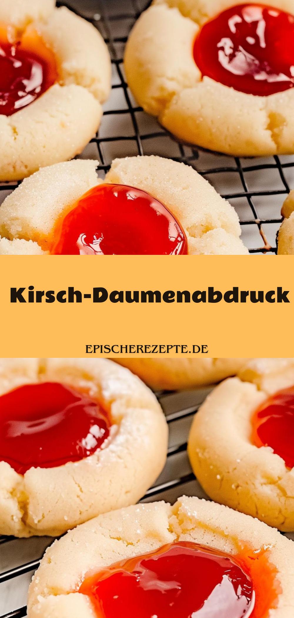 Template of Kirsch-Daumenabdruck