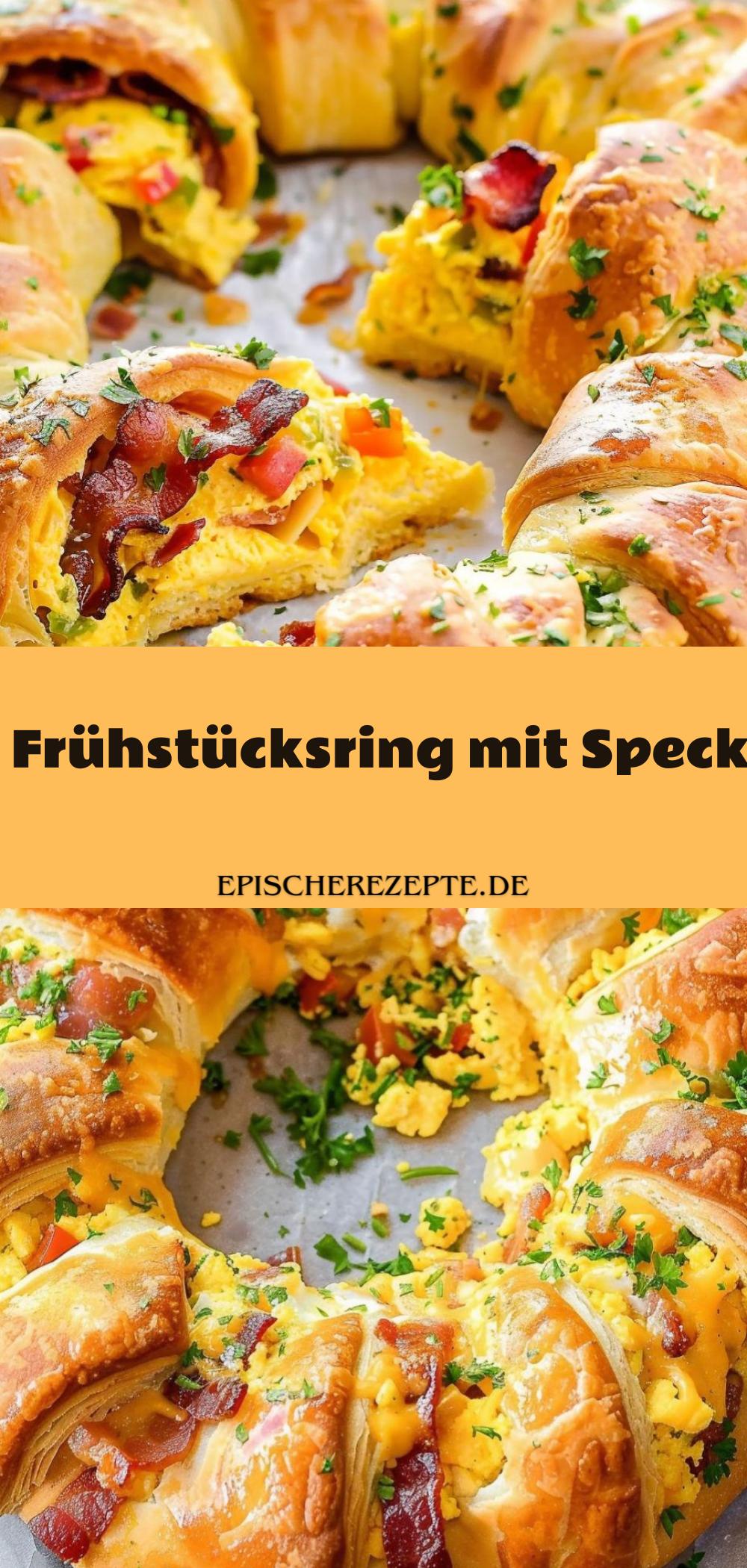 Template of Frühstücksring mit Speck
