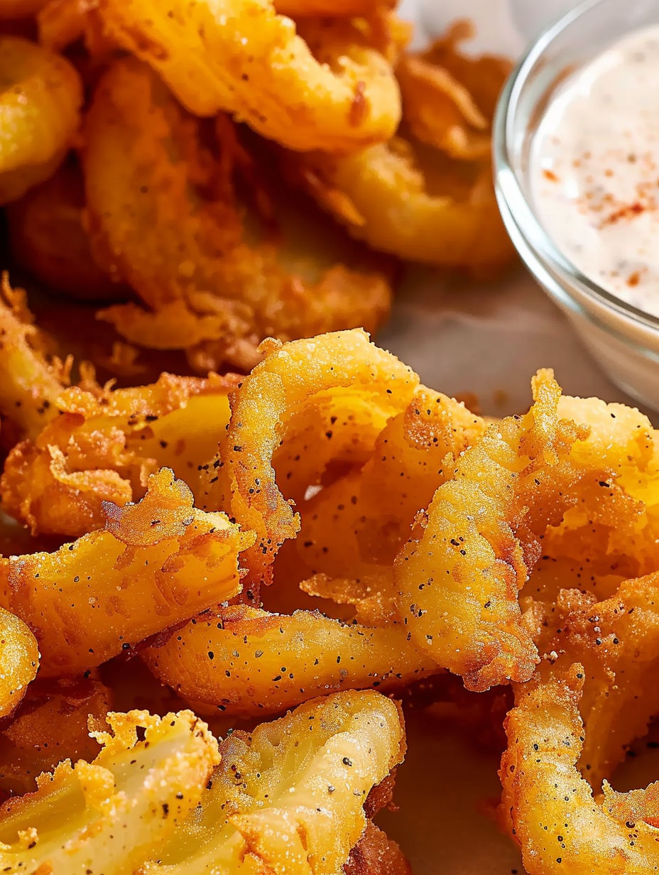 Onion petals on a plate.