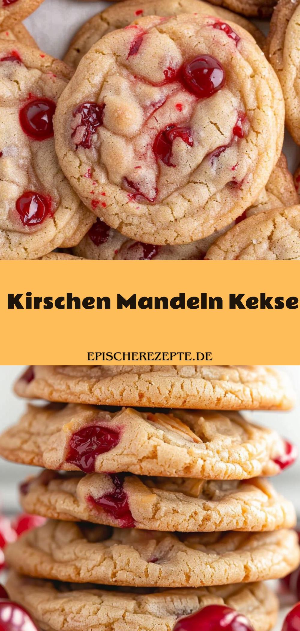 Template of Kirschen Mandeln Kekse