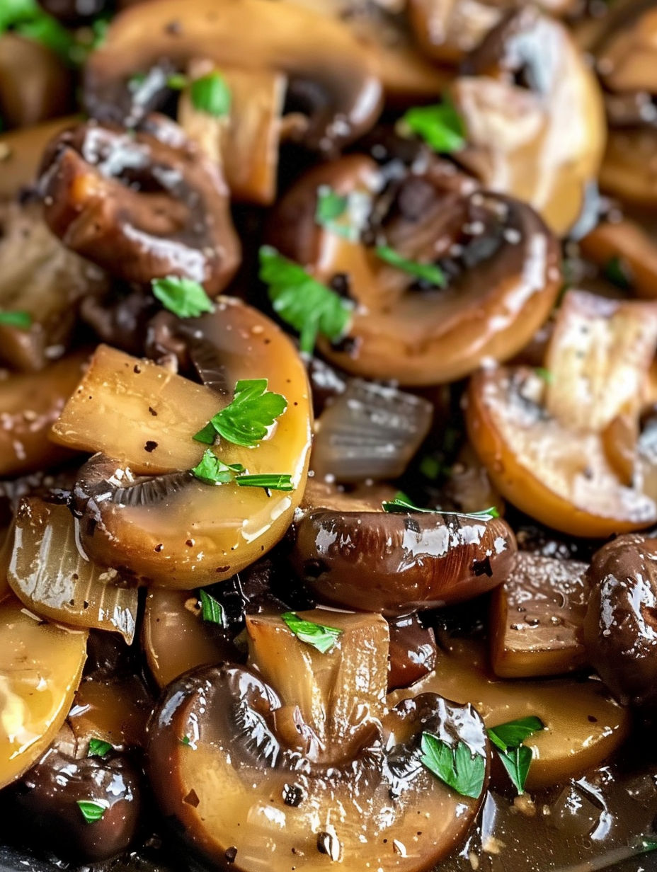 A close up of mushrooms on a plate.