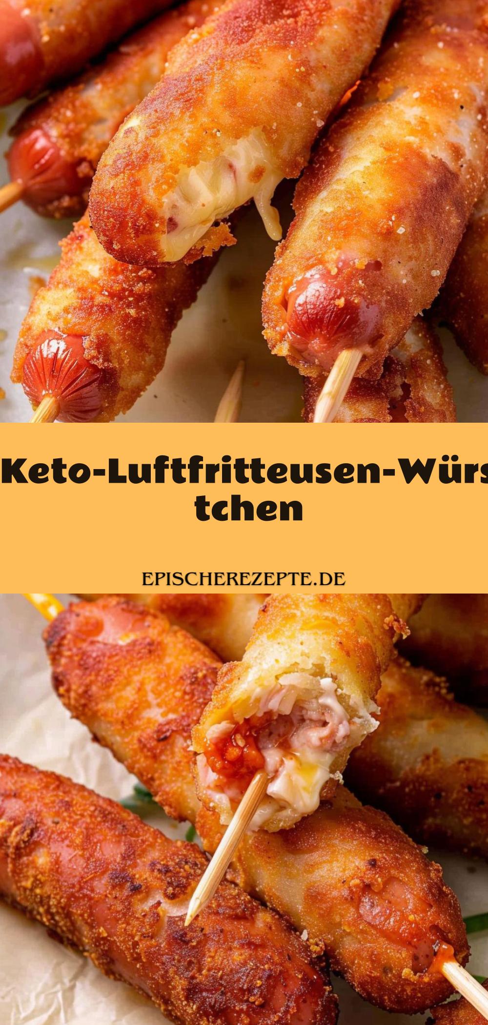 Template of Keto-Luftfritteusen-Würstchen
