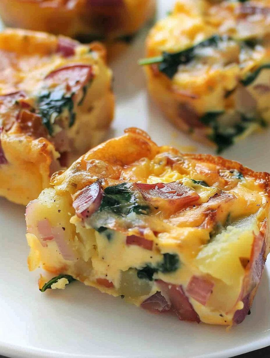 A plate of potato, cheddar and chive bakes.