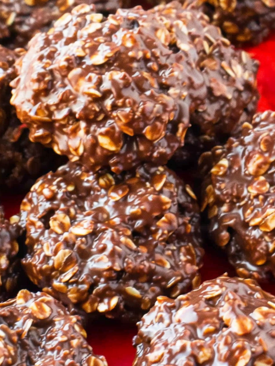 A close up of a delicious looking chocolate covered cookie.