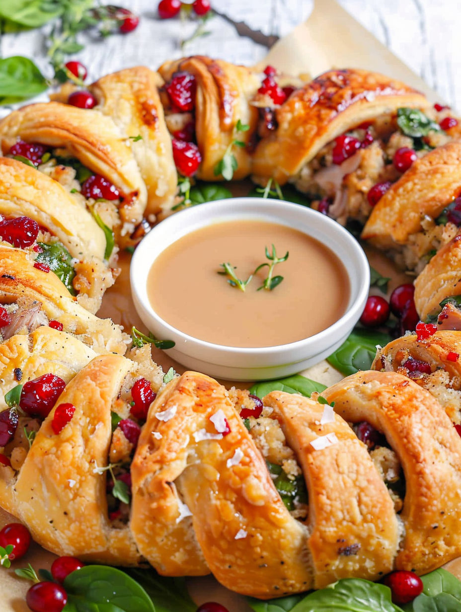 A plate of food with a bowl of sauce.