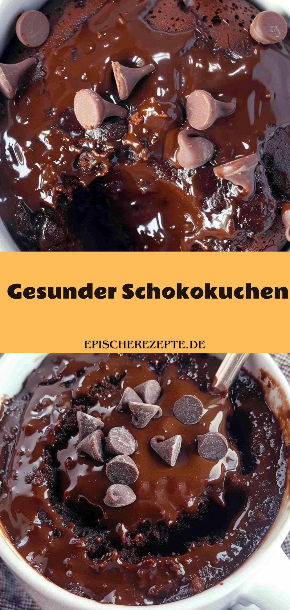 Template of Gesunder Schokokuchen