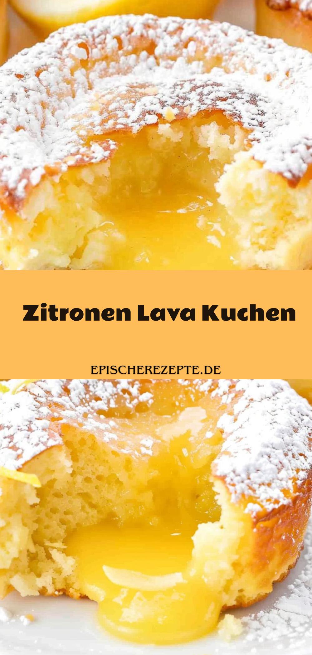 Template of Zitronen Lava Kuchen
