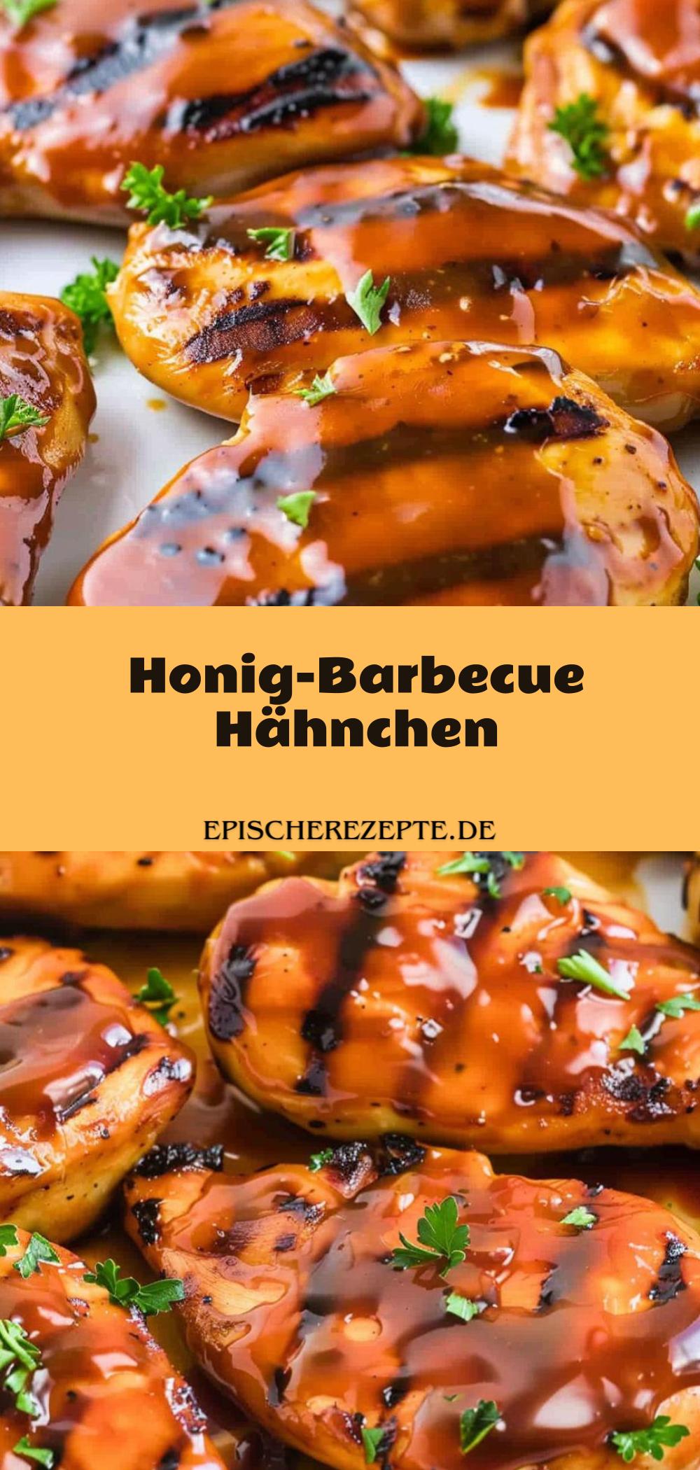 Template of Honig-Barbecue Hähnchen