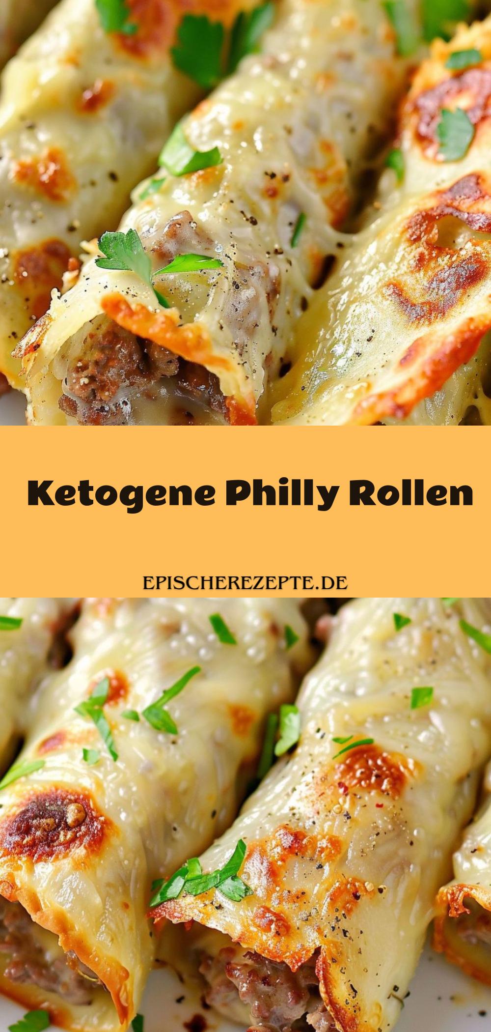 Template of Ketogene Philly Rollen