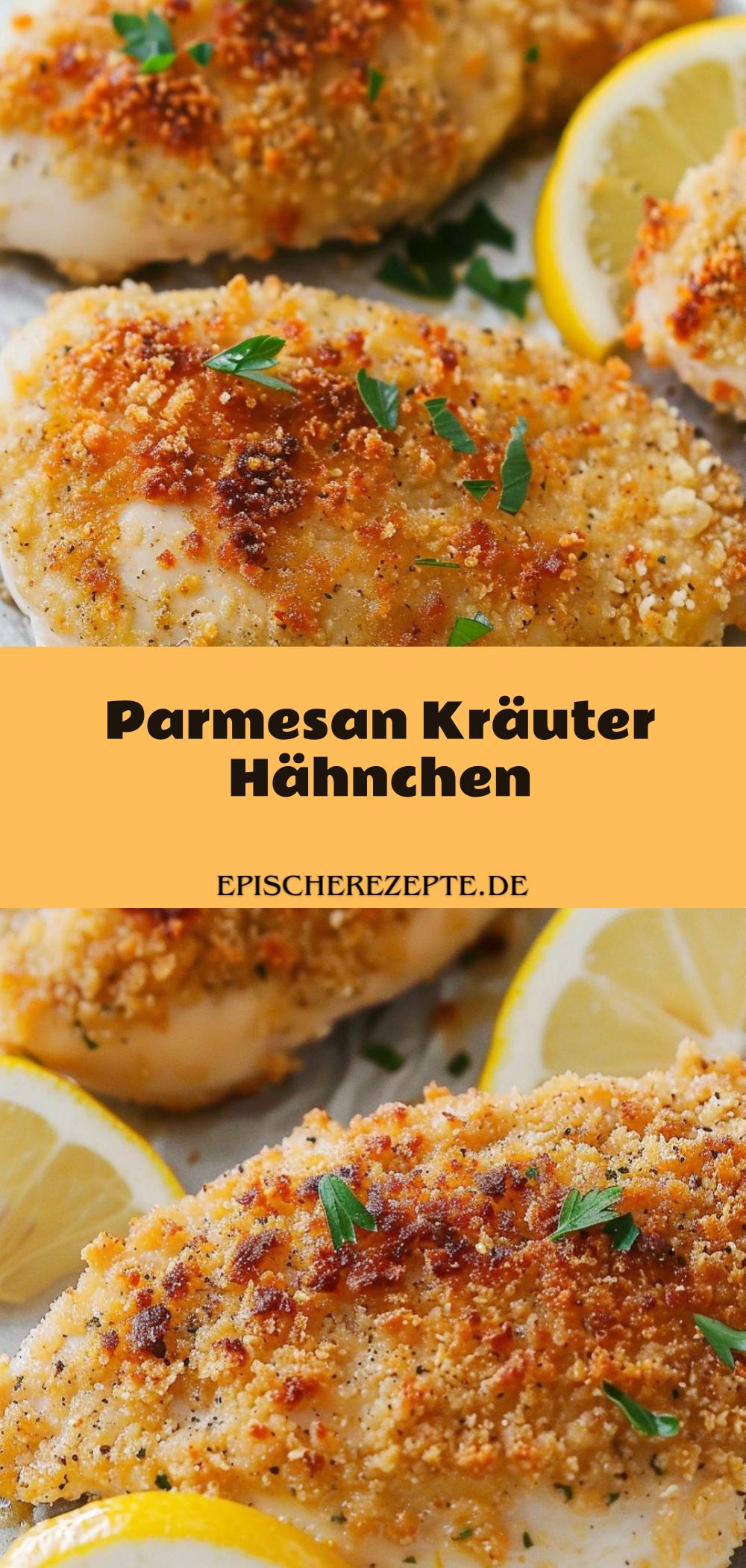Template of Parmesan Kräuter Hähnchen