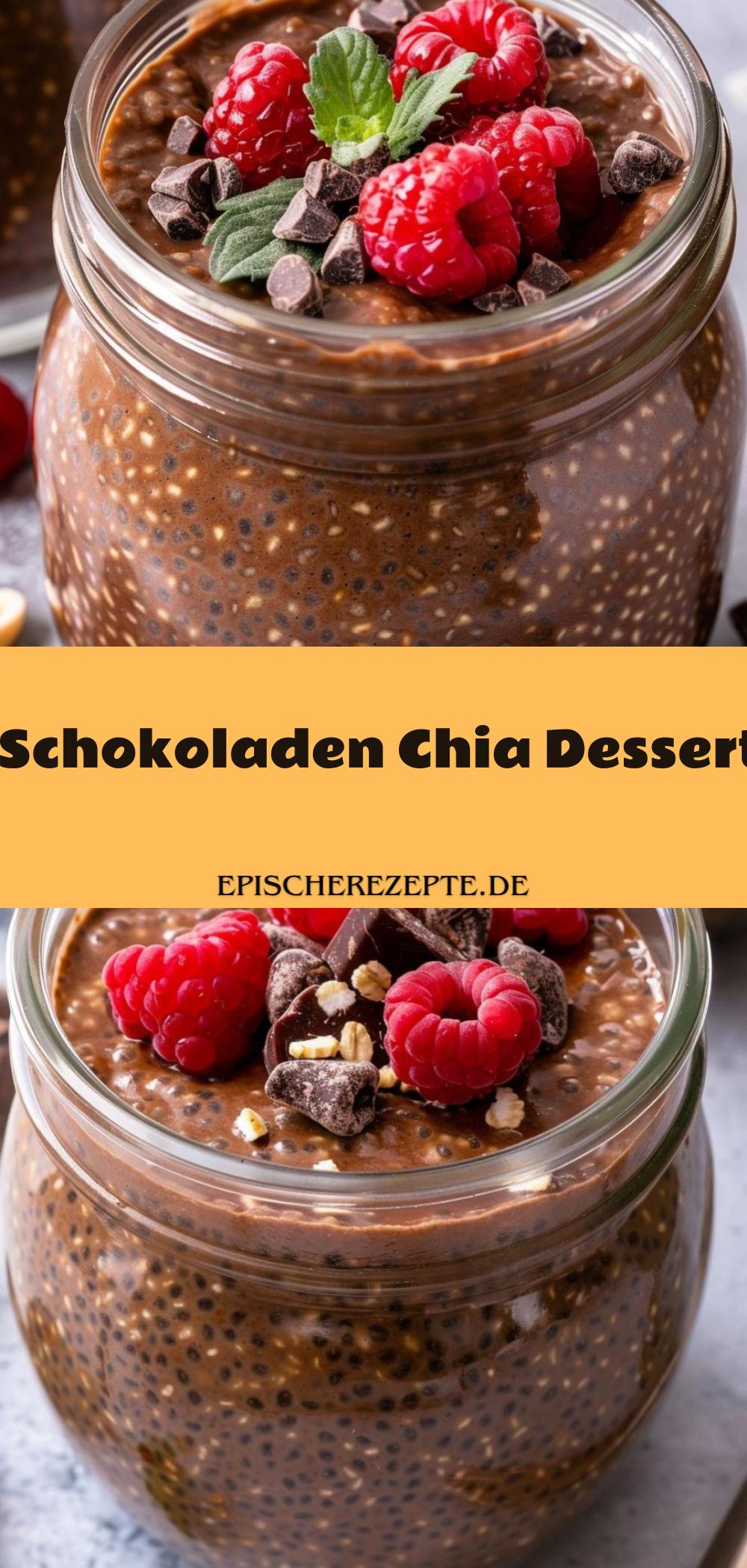 Template of Schokoladen Chia Dessert