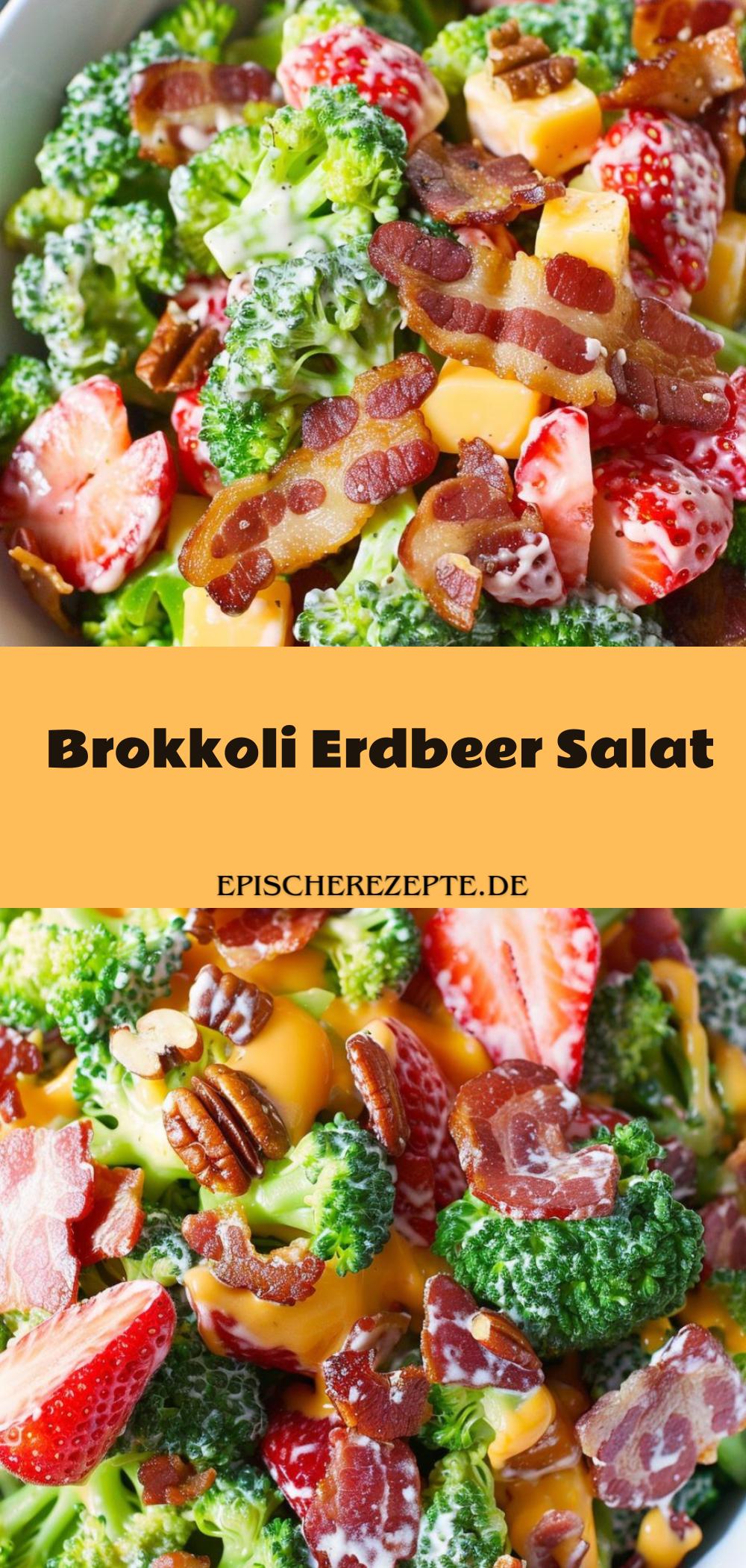 Template of Brokkoli Erdbeer Salat