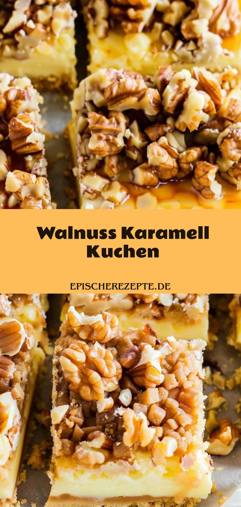 Template of Walnuss Karamell Kuchen